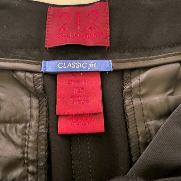 212 Collection Black dress pants 10P - Picture 3 of 6